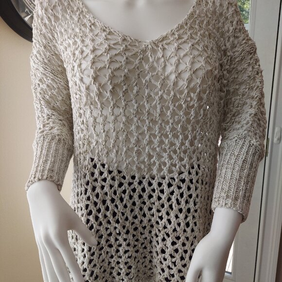Vintage Victoria's Secret crochet sweater - Picture 1 of 5